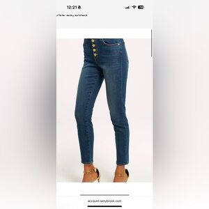 Ramy Brook Dark Blue Skinny Jeans